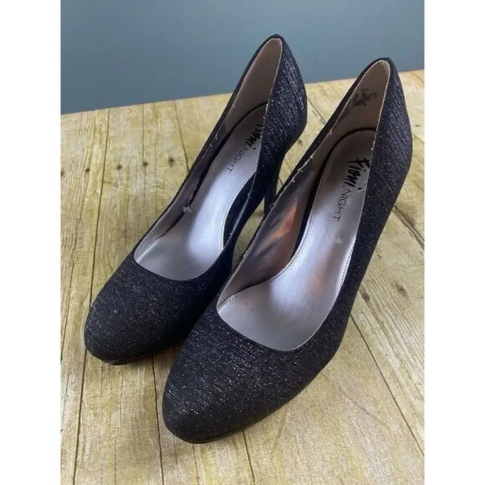 Fioni Night Sparkle Platform Pump 4
